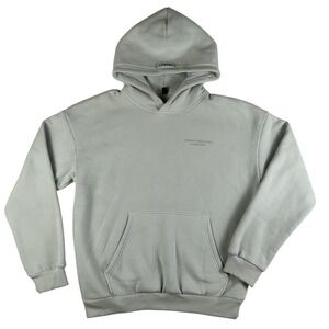 Comfrt Hoodie Mens Large Green Pastel Edit Fleece Pullover Kangaroo Pocket